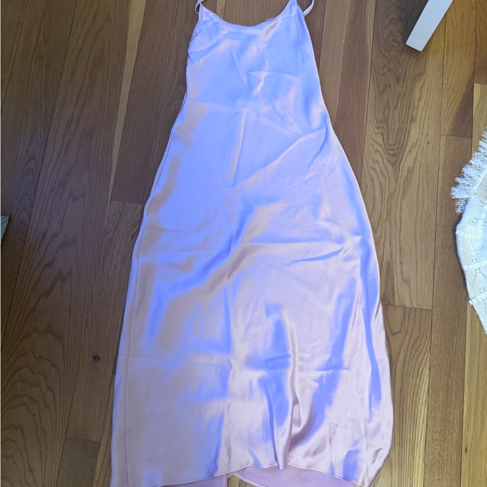 ZARA Lavender/Pink Slip Dress